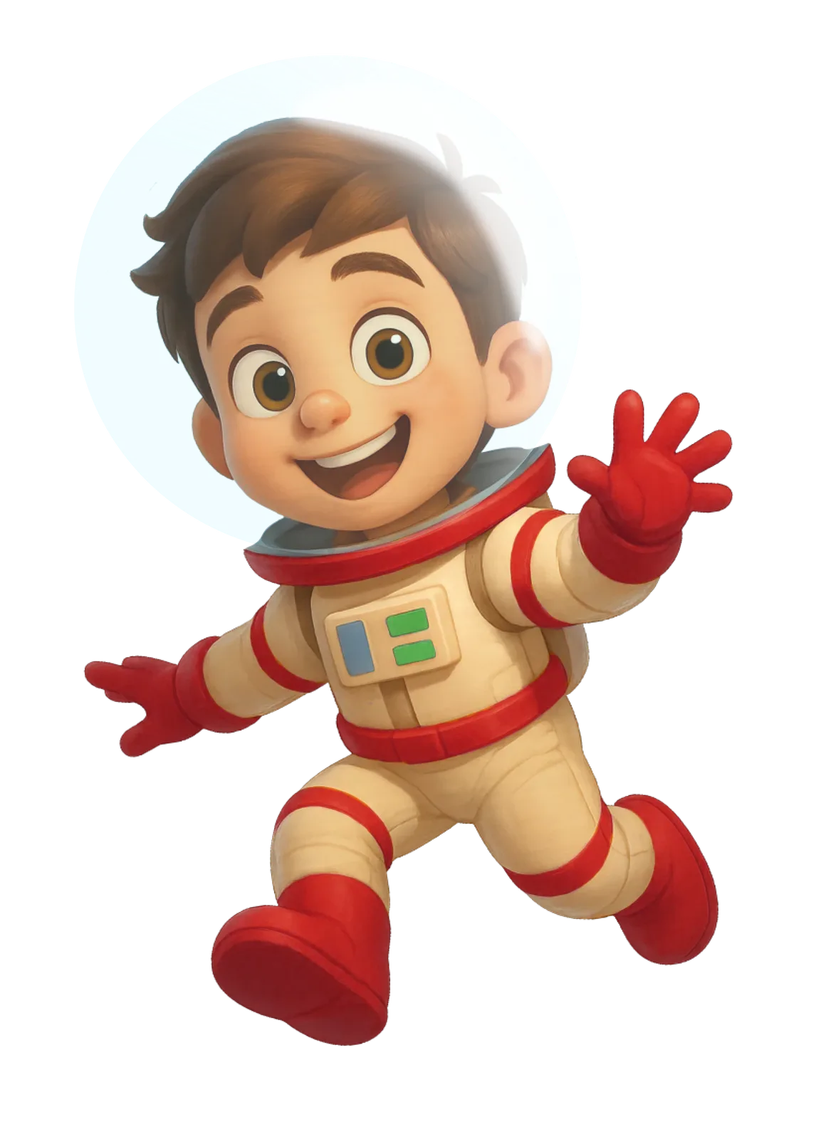 Astronauta — maskotka przedszkola Mali Pasjonaci